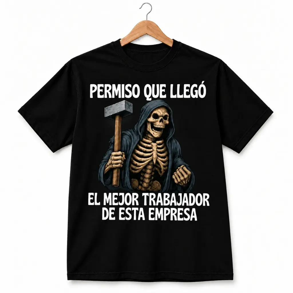 PERMISO QUE LLEGO EL MEJOR TRABAJADOR DE ESTA EMPRESA